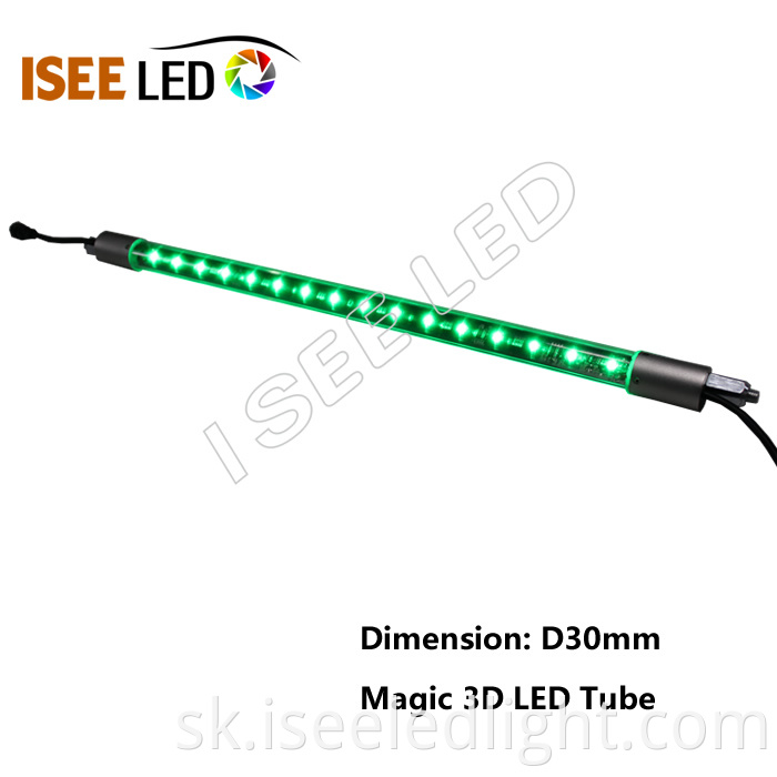 magic 3D LED RGB tube